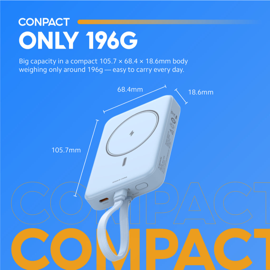 VINKO V12 Magnetic Wireless Power Bank