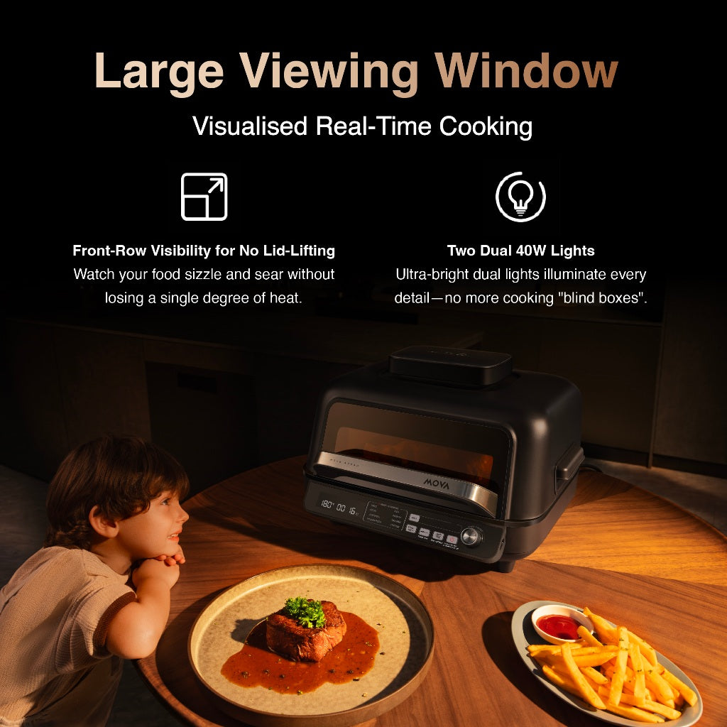 MOVA IG20 ST GrillMaster Multi-Grill and Air Fryer