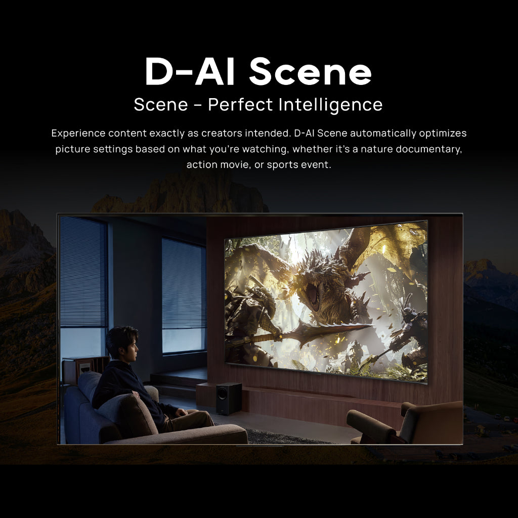 Dreame S100 65" 4K QLED Mini LED Smart TV