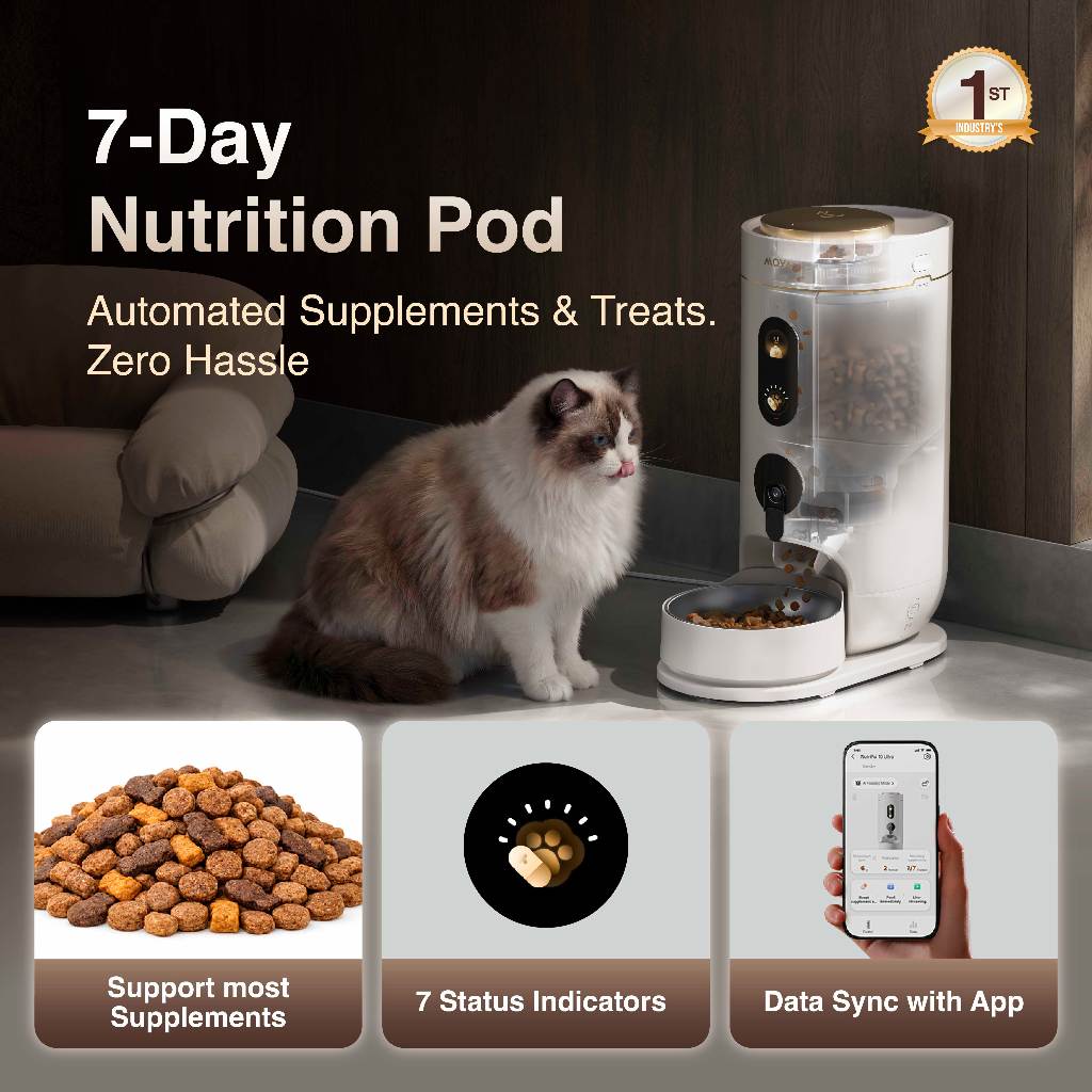 MOVA NutriPal 10 Ultra Smart Pet Feeder