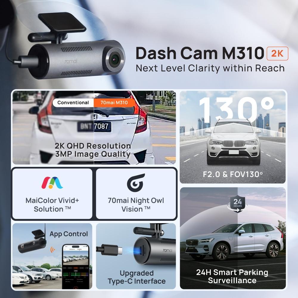 70mai M310 Dash Cam
