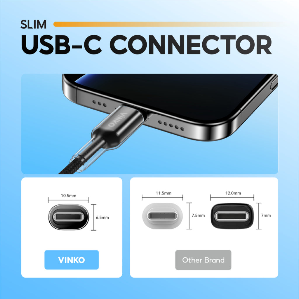 VINKO N1003 100W USB-C to USB-C Cable