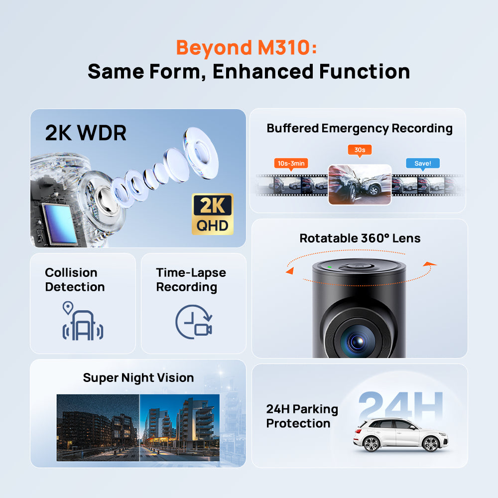70mai M310 Plus Dash Cam