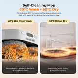 UWANT T300 Robot Vacuum with Built-In WaterKit
