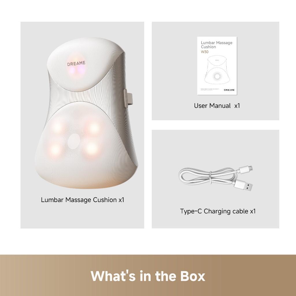 Dreame W30 Lumbar Massage Cushion