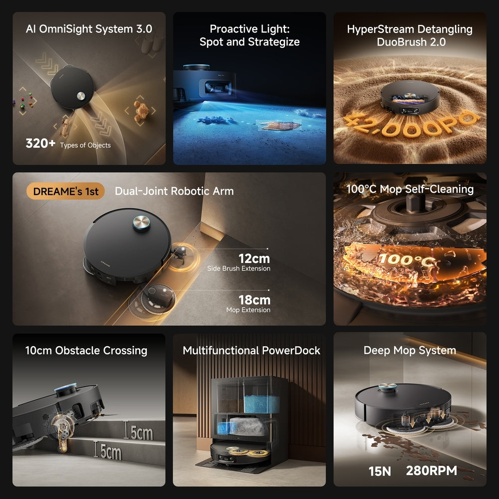 Dreame X60 Ultra Extreme / X60 Master Extreme Robot Vacuum