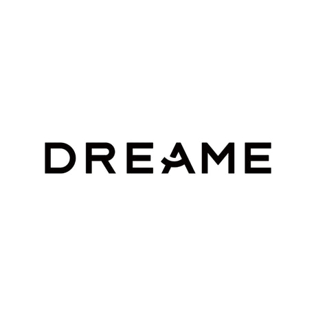 Dreame logo text on white background