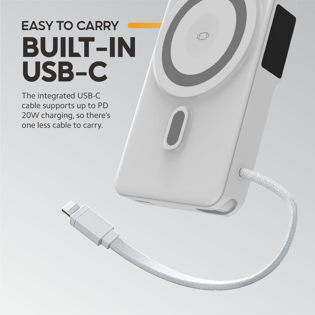 VINKO V19 3-in-1 Magnetic Wireless Power Bank