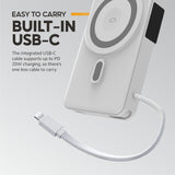 VINKO V19 3-in-1 Magnetic Wireless Power Bank