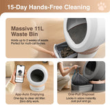 MOVA MeowgicPod LR10 Prime Self-Cleaning Cat Litter Box