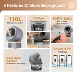 MOVA MeowgicPod LR10 Prime Self-Cleaning Cat Litter Box