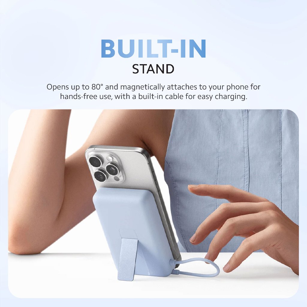 Xiaomi Magnetic Power Bank 10000 with Built-in Stand