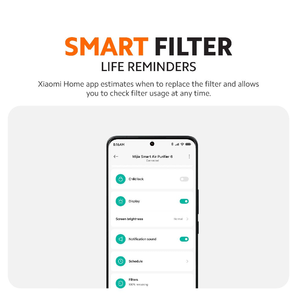 Xiaomi Mijia Smart Air Purifier 6 Filter
