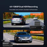 70mai M800 4K Front and Rear Dash Cam