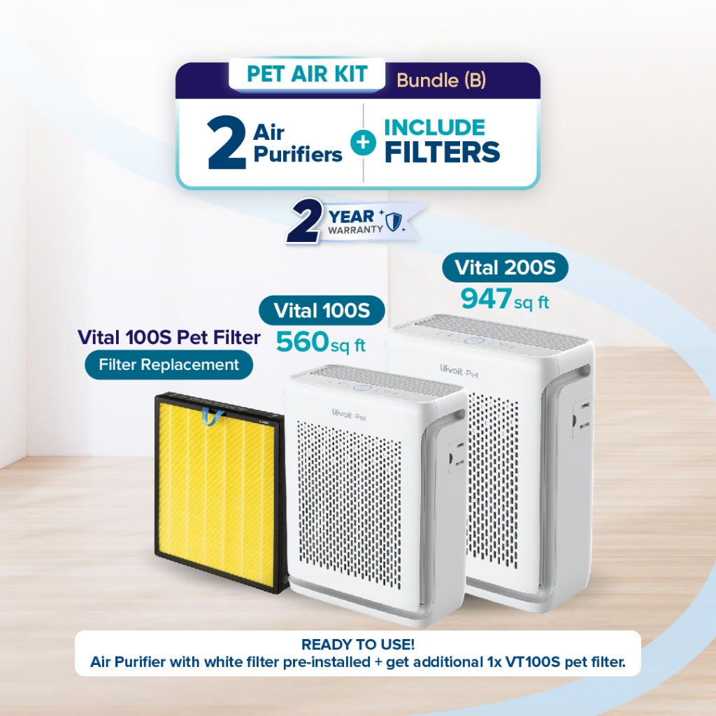 Levoit Pet Series Air Purifier Bundle