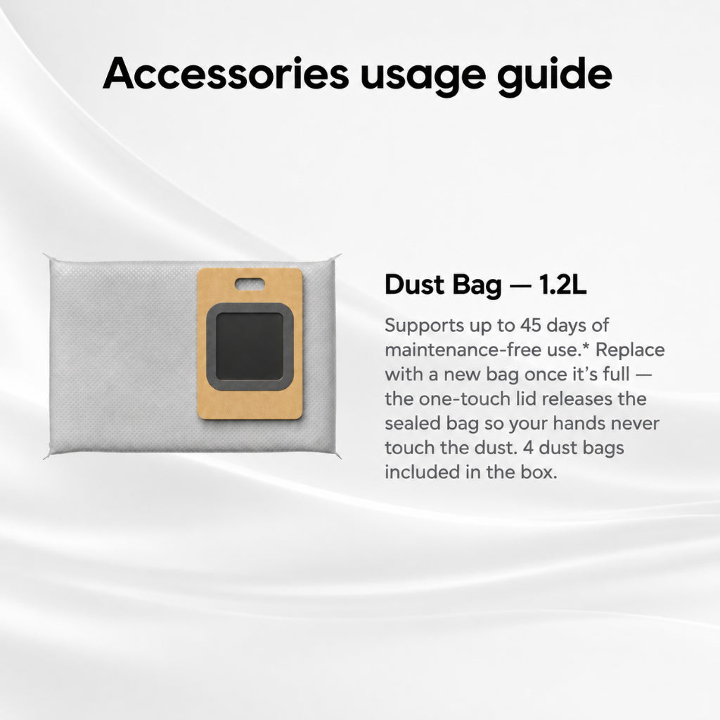 MOVA Z200 Cordless Vacuum Dust Bags