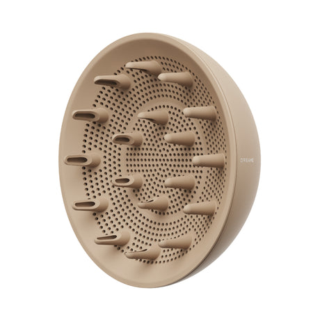 Beige diffuser nozzle attachment with perforated vent holes