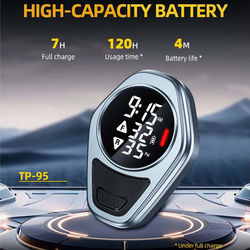 Steelmate TP-95 Motorcycle Tyre Pressure Monitor (TPMS)