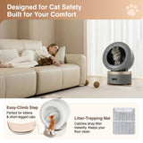 MOVA MeowgicPod LR10 Prime Self-Cleaning Cat Litter Box