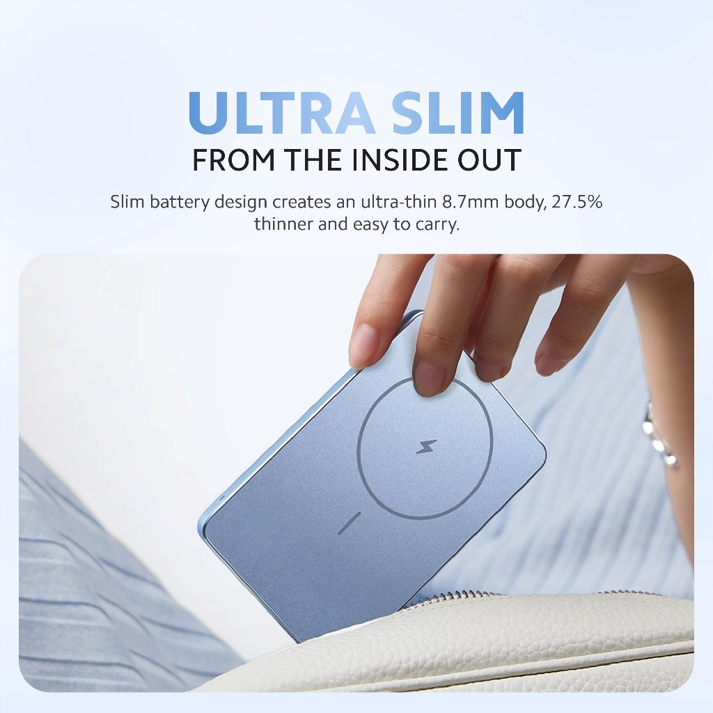 Xiaomi Super Slim Magnetic Power Bank 5000