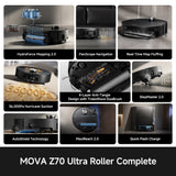 Mova Z70 Ultra Roller Complete Robot Vac