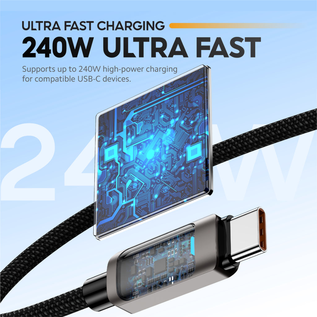 VINKO N1001 240W USB-C to USB-C Cable