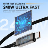 VINKO N1001 240W USB-C to USB-C Cable