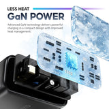 VINKO KN-2D 100W 3-Port GaN Charger with Smart Display