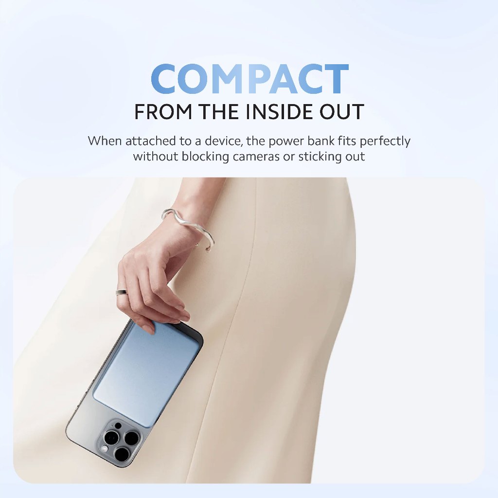 Xiaomi Super Slim Magnetic Power Bank 5000