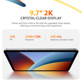 REDMI Pad 2 tablet front view with 9.7-inch display filling the frame