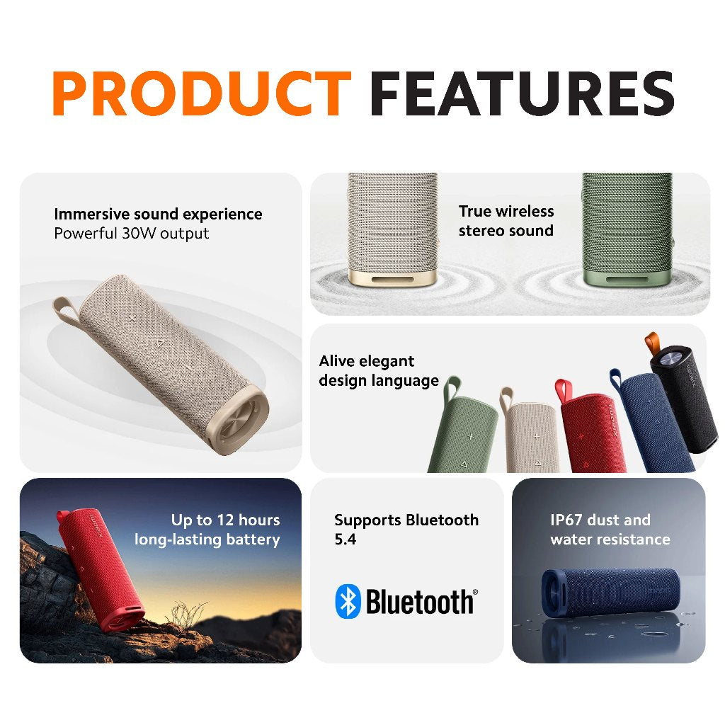 Xiaomi Sound Outdoor Portable Bluetooth Speaker