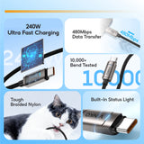 VINKO N1001 240W USB-C to USB-C Cable