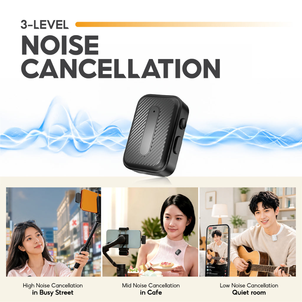VINKO M1 Wireless Lavalier Microphone