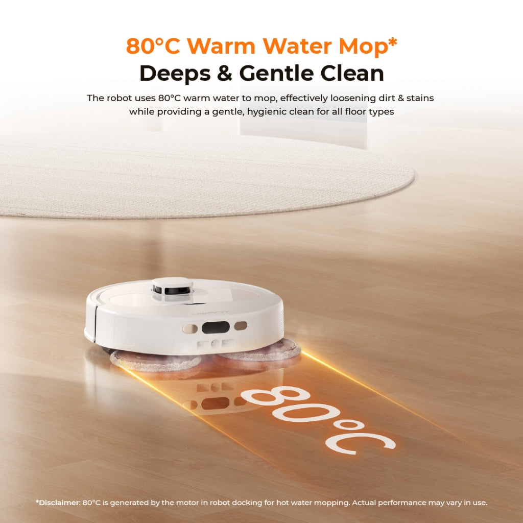 UWANT T300 Robot Vacuum with Built-In WaterKit