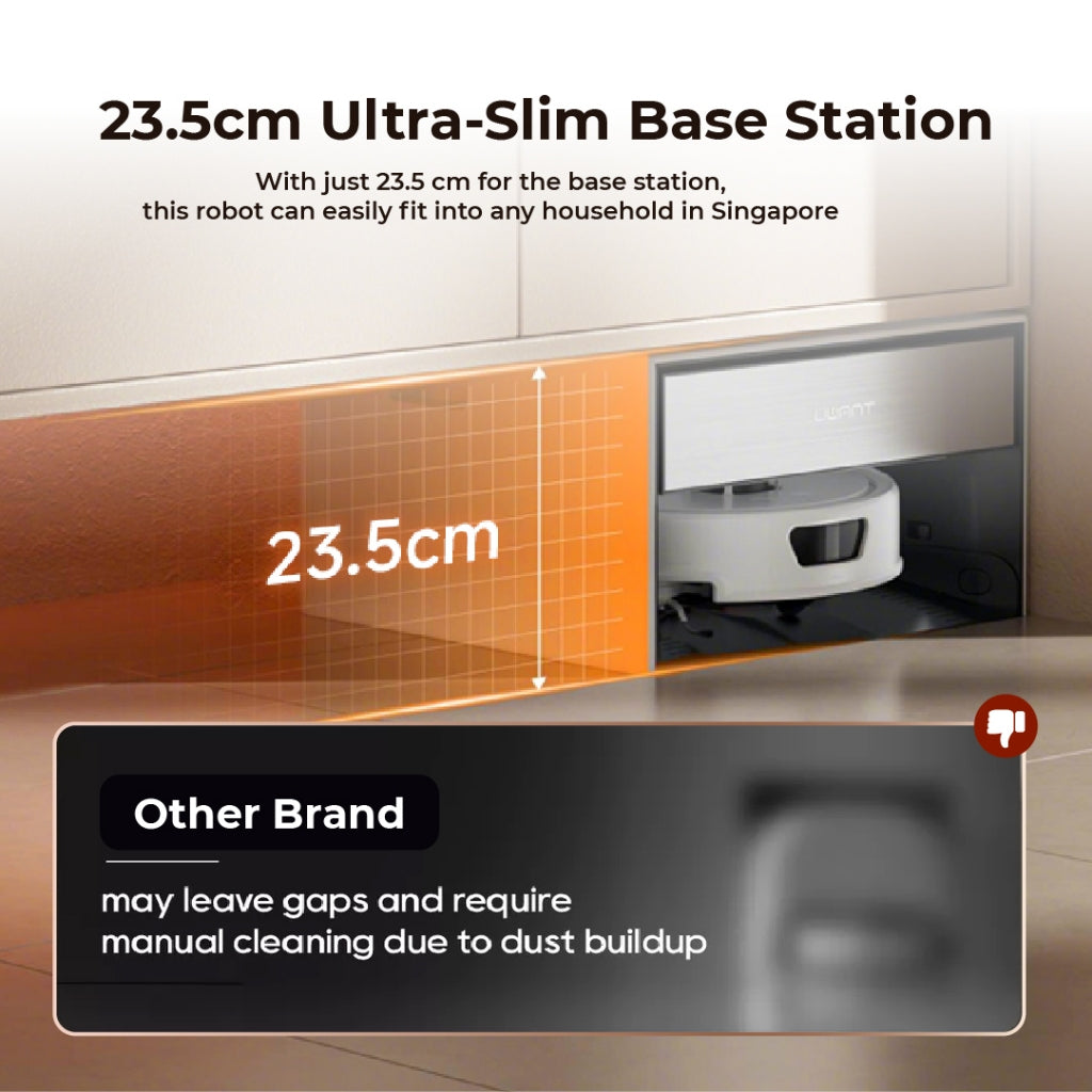 UWANT T300 Robot Vacuum with Built-In WaterKit