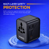 VINKO V1109 Universal Travel Adapter
