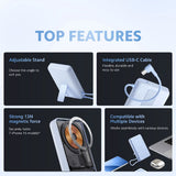 Xiaomi Magnetic Power Bank 10000 with Built-in Stand