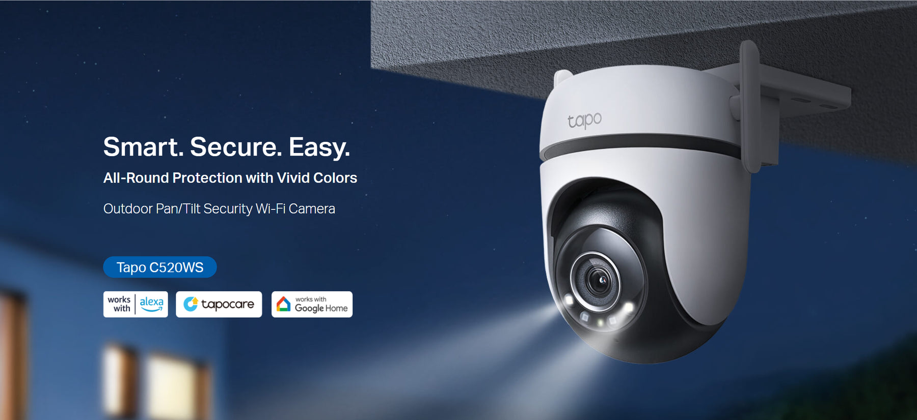 [Wifi outdoor camera] TP-Link Tapo CCTV C320WS, TAPO 510W,.520WS Outdoor 360 Camera, wifi connect,night vision