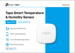 [Temperature sensor] TP-Link Smart Temperature & Humidity Monitor Tapo T310 & T315