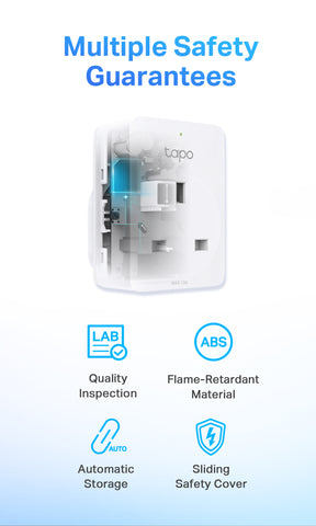 【Safety Smart Plug】TP-LINK TAPO P110 (2PX)  MINI SmartPlug, Energy monitor Timer plug, works with Google Home_Wifi_Smart