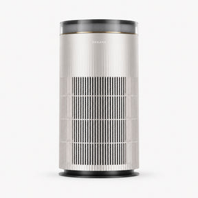 Dreame TP20 air purifier with vertical grille and dark top, cylindrical tower design
