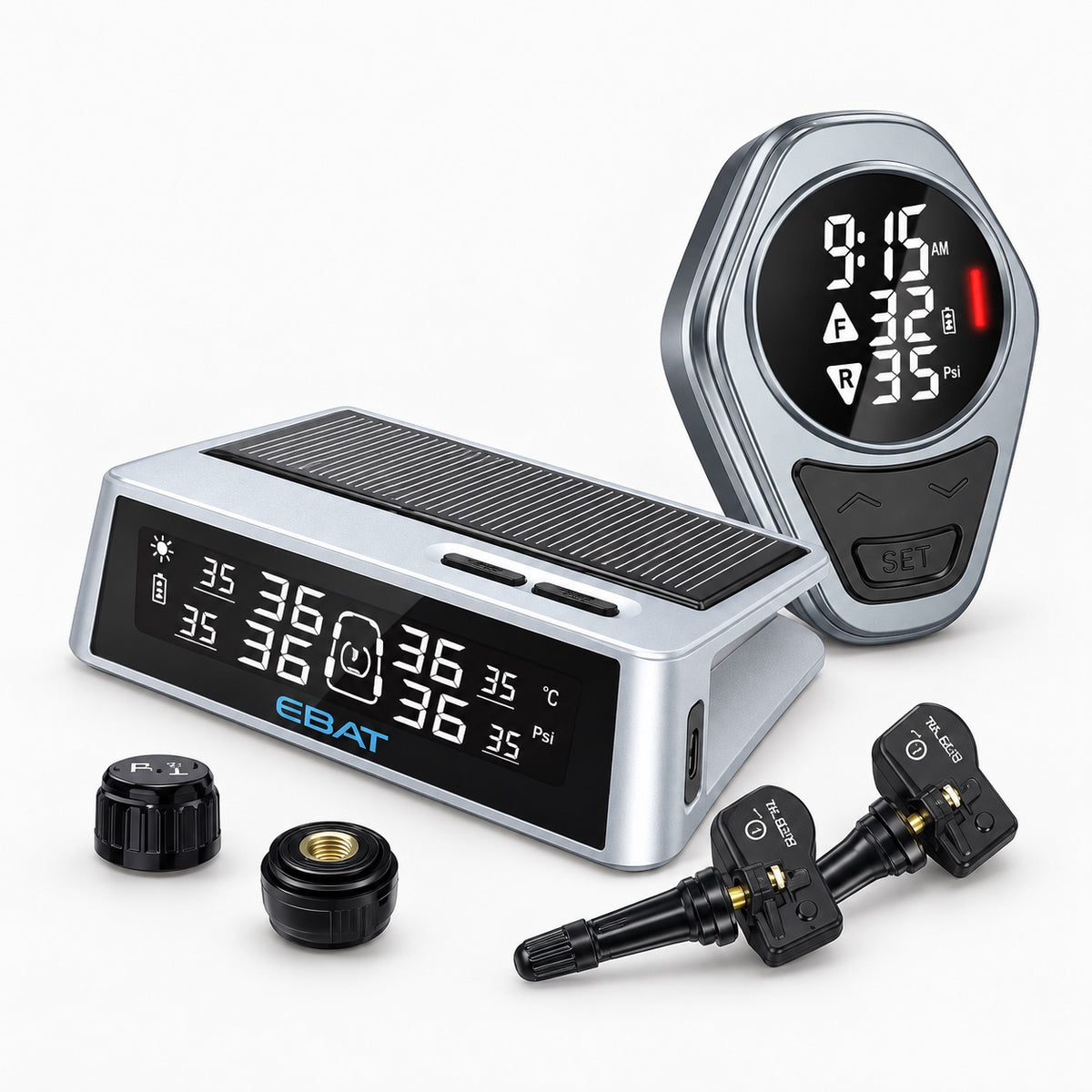 Steelmate Car and Motorcycle TPMS Bundle