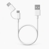 Xiaomi 2-in-1 USB Cable Micro USB to Type-C