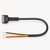 Proton e.MAS dash cam hardwire adapter with connector and two-wire cable end