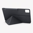 Xiaomi tablet cover case, black PU folio with camera cutout