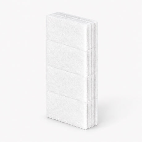 White aroma pads for humidifier fragrance box, stacked in a rectangular pack.