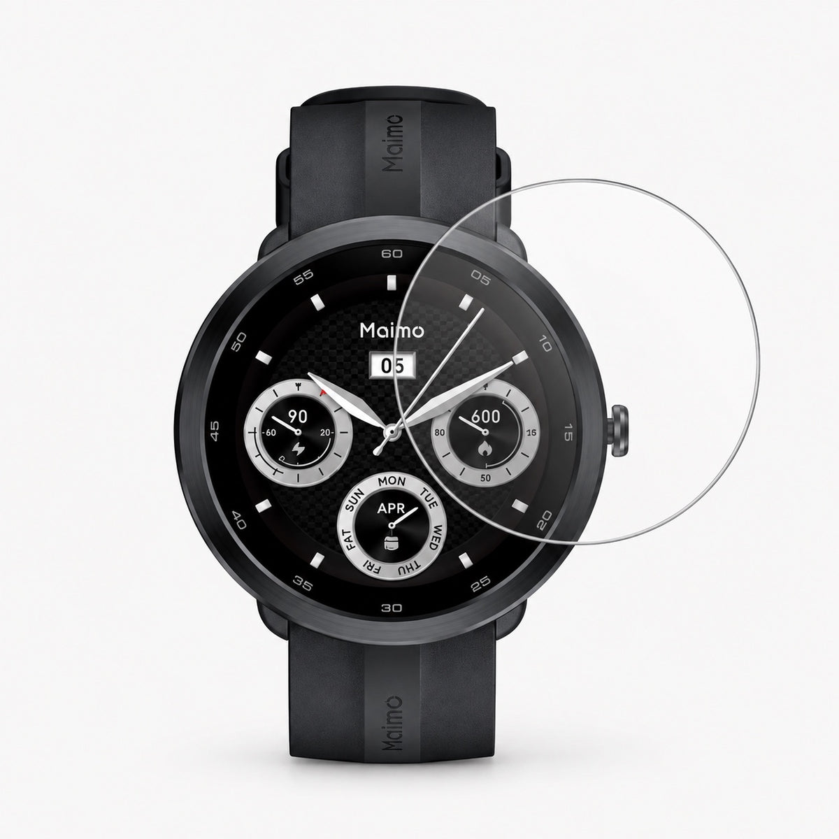 Maimo Watch R Tempered Glass Screen Protector