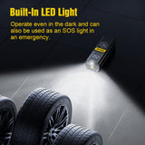 Steelmate Portable Mini Tire Inflator/Air Pump PO7 | 4 in 1 with LED Display 铁将军