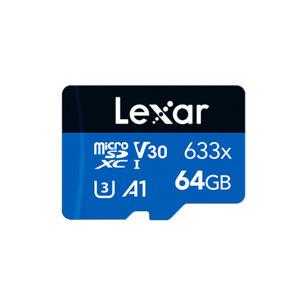 Lexar MicroSDXC High-Performance 633x BLUE Series U3 V30 Memory Card Product vendor