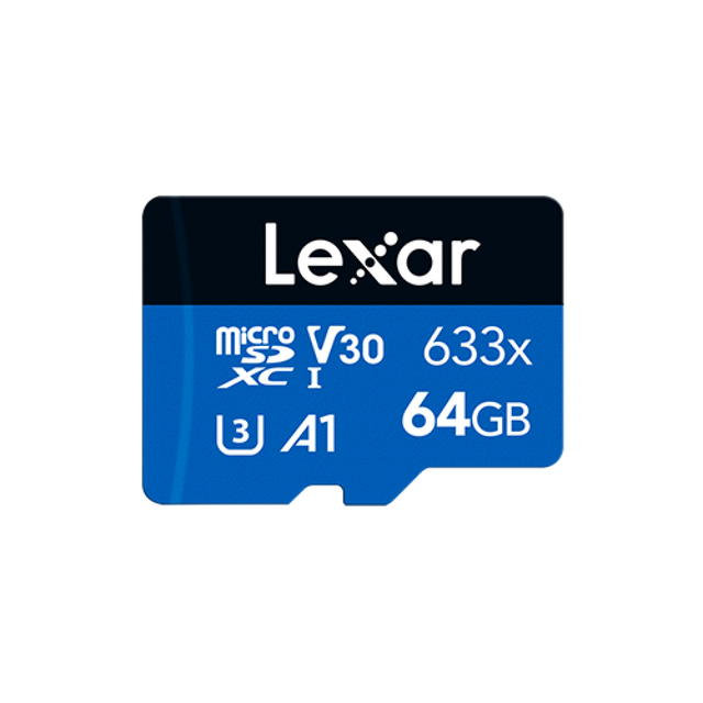 Lexar MicroSDXC High-Performance 633x BLUE Series U3 V30 Memory Card Product vendor